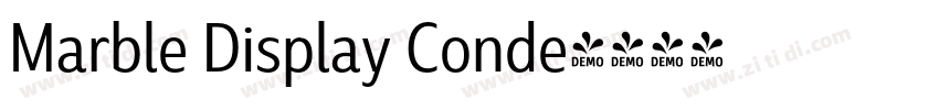 Marble Display Conde字体转换